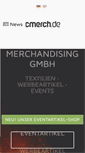 Mobile Screenshot of cmerch.de